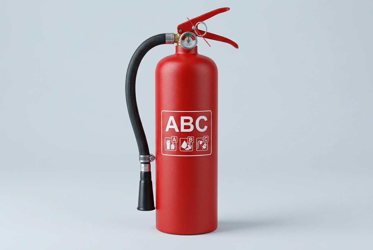 Imagem ilustrativa: Pó químico ABC